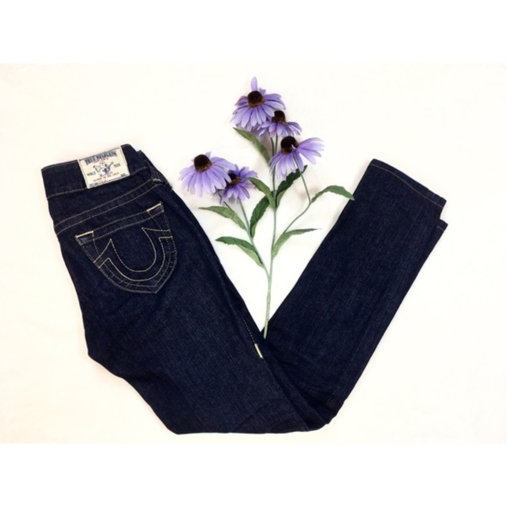 True Religion Stella Skinny Jeans  sz 24 like new